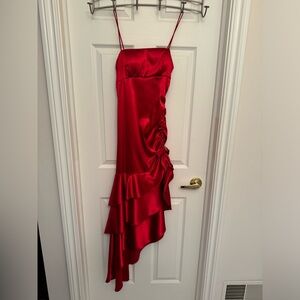 Blondie Nites Red Dress - Size 3